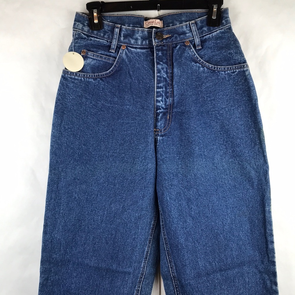 New vintage Ultra high waist baggy mom jeans 12